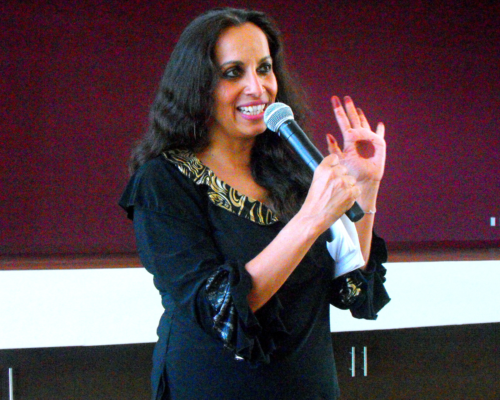 Shebana Coelho, a renowned performance artist, writer and filmmaker, visited ASCC