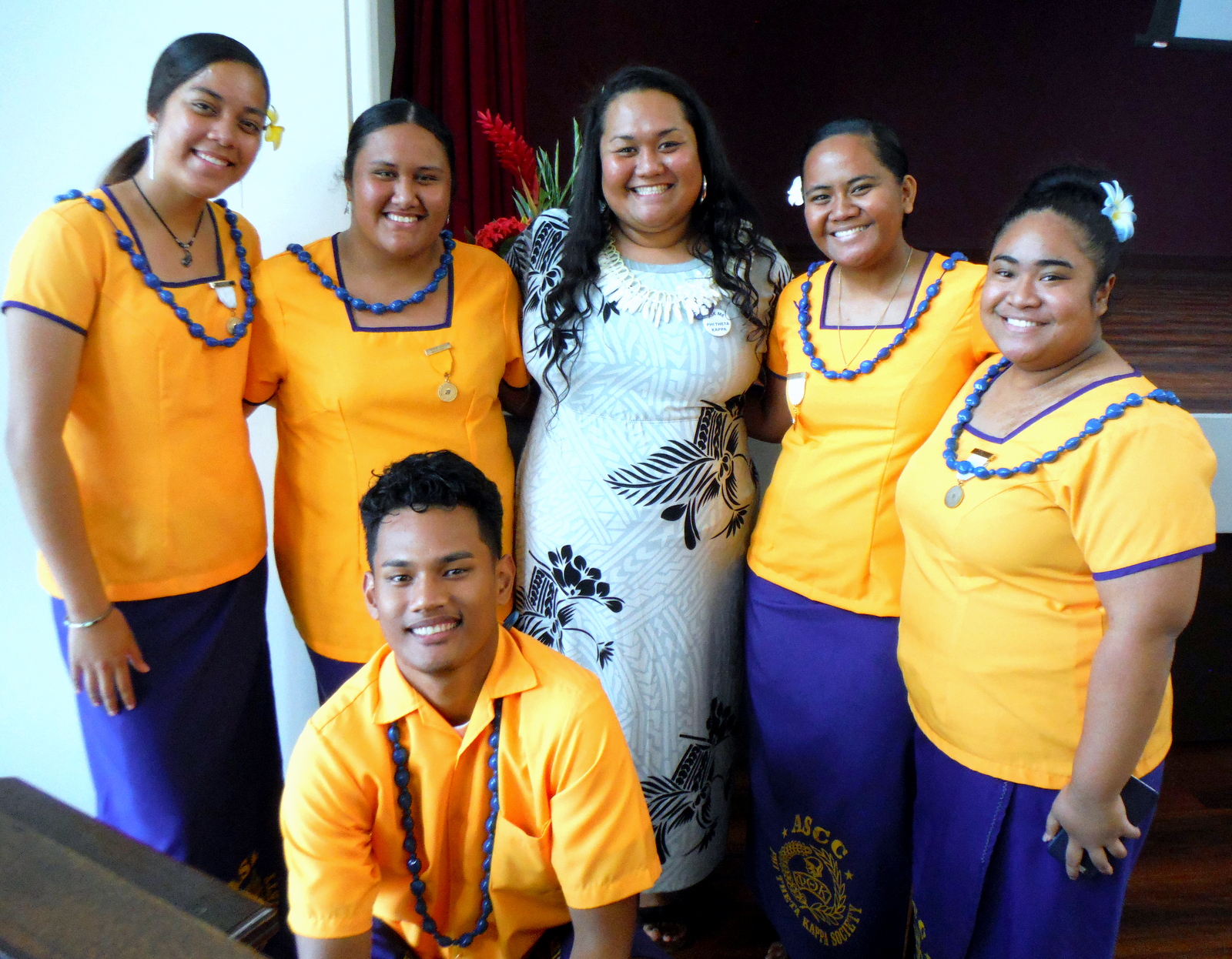 Ms. Tonya Tuigamala (center) provided the keynote speech for the event.